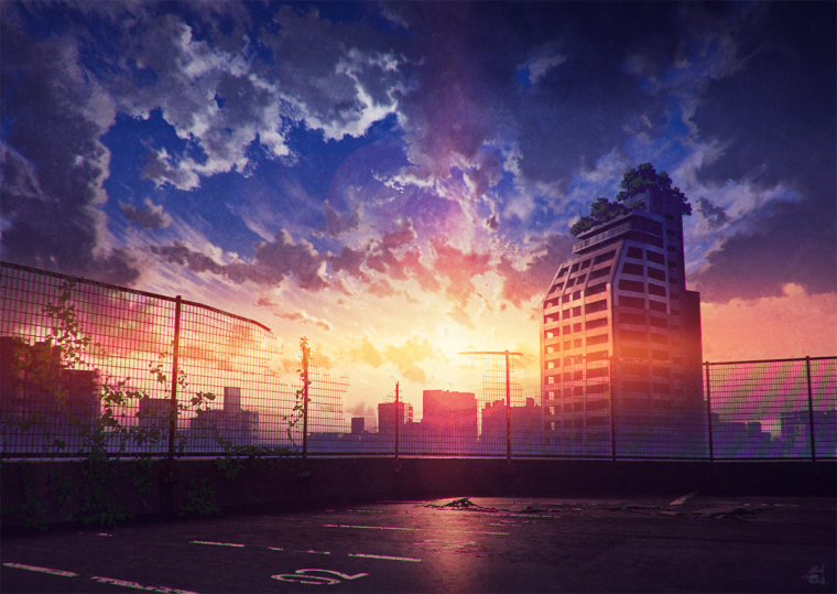 Фон для гача лайф улица