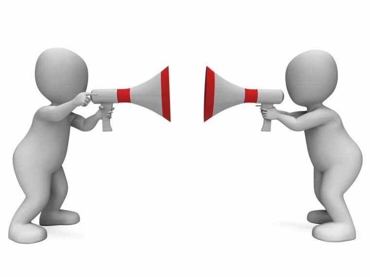 Конфликт на белом фоне