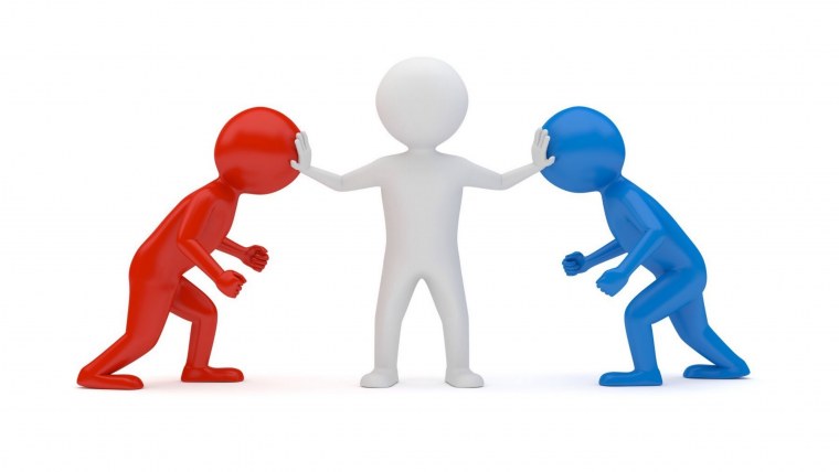 Конфликт человечки