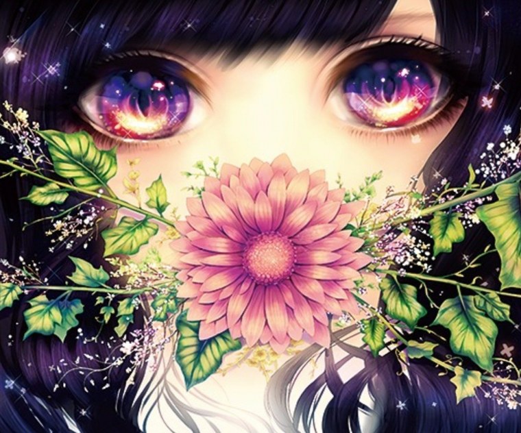 Красивые аниме глаза