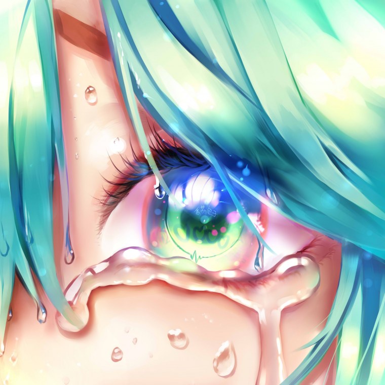 Цвет глаз Мику Хатсуне