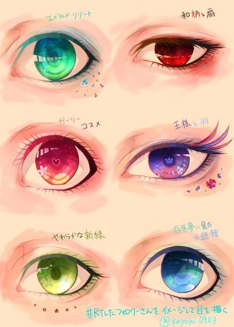 Аниме глаза
