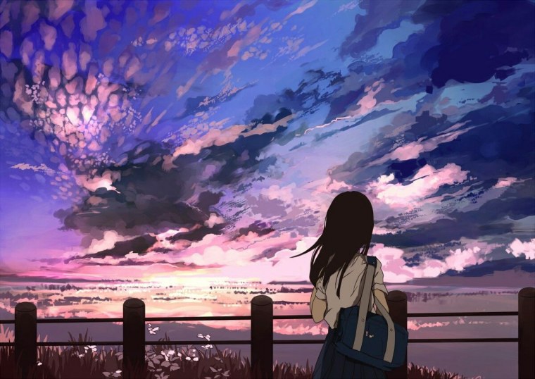 Грустный арт