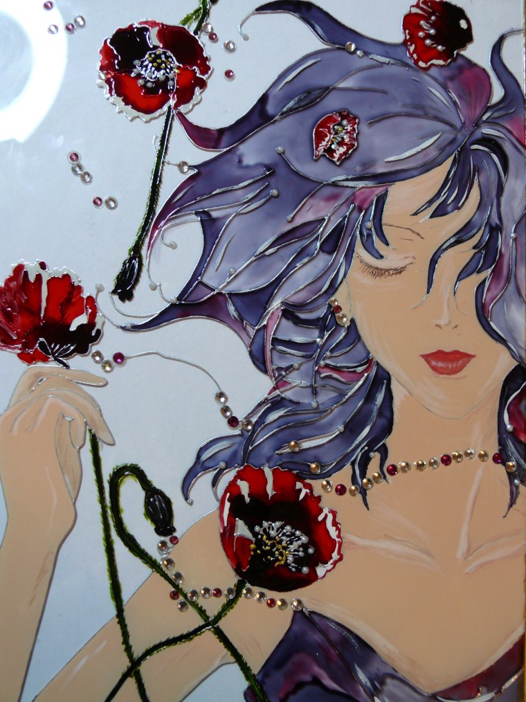 Витраж Русалка из Гарри Поттера