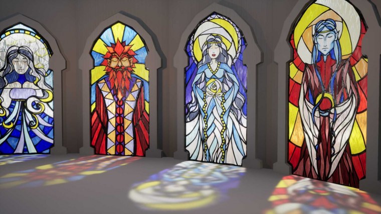 Витраж Наруто