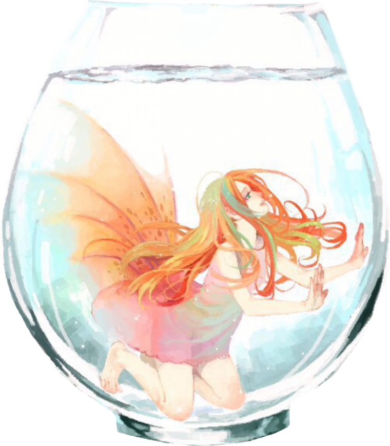 Аниме в бутылочках