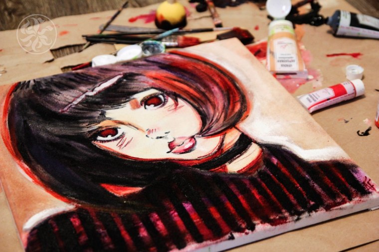 Холст аниме для рисования