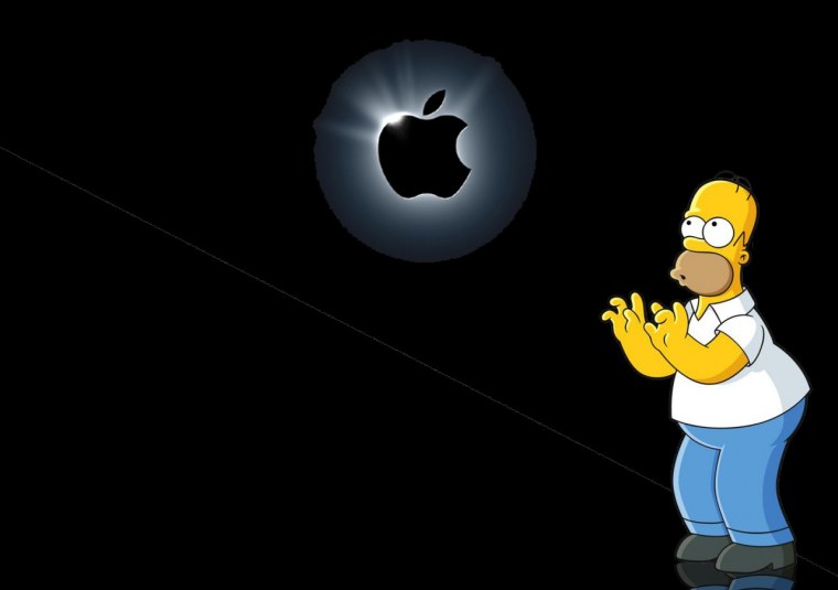 Гомер на фоне