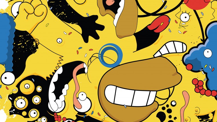 Барт симпсон в адидасе