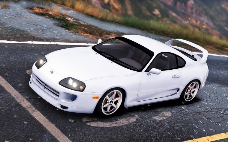 Toyota Supra 4k