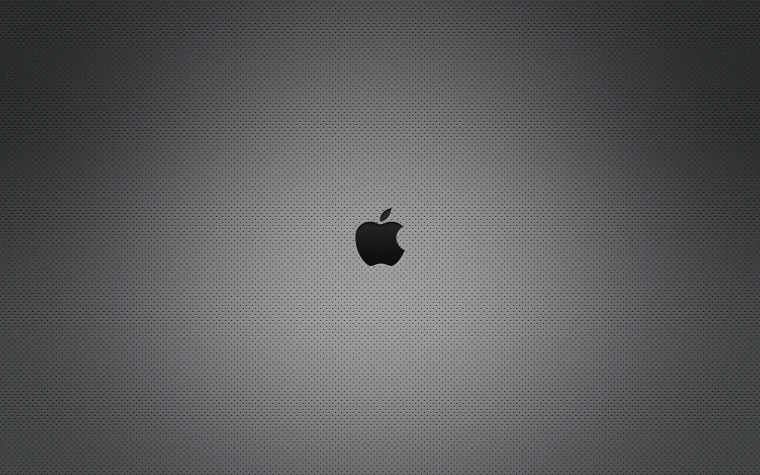 Обои Apple серые