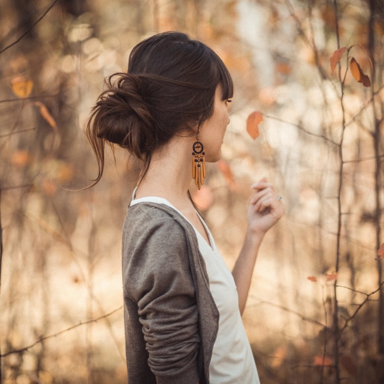 Блондинка со спины