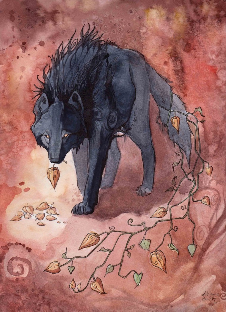 Мегафауны волк