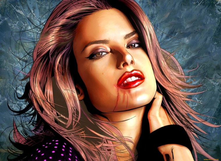 Алессандра Амбросио вампир