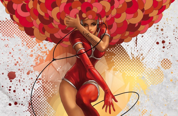 Обои на рабочий стол девушка рисунок