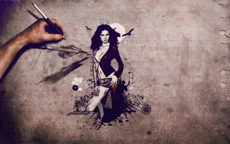 Креативные рисунки