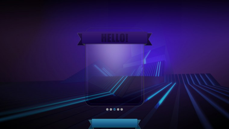 Фон для рабочего стола Минимализм аниме