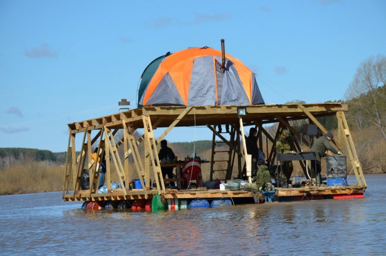 Плот для сплава