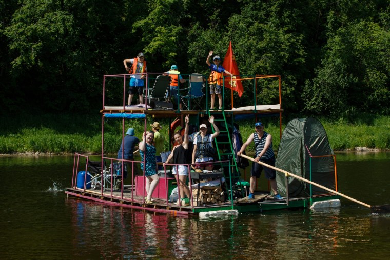 Плот для сплава