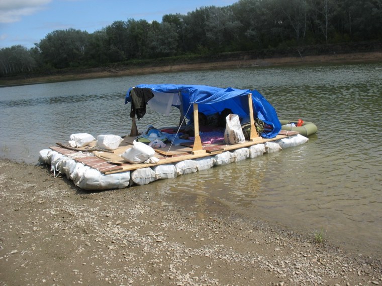 Плот для сплава