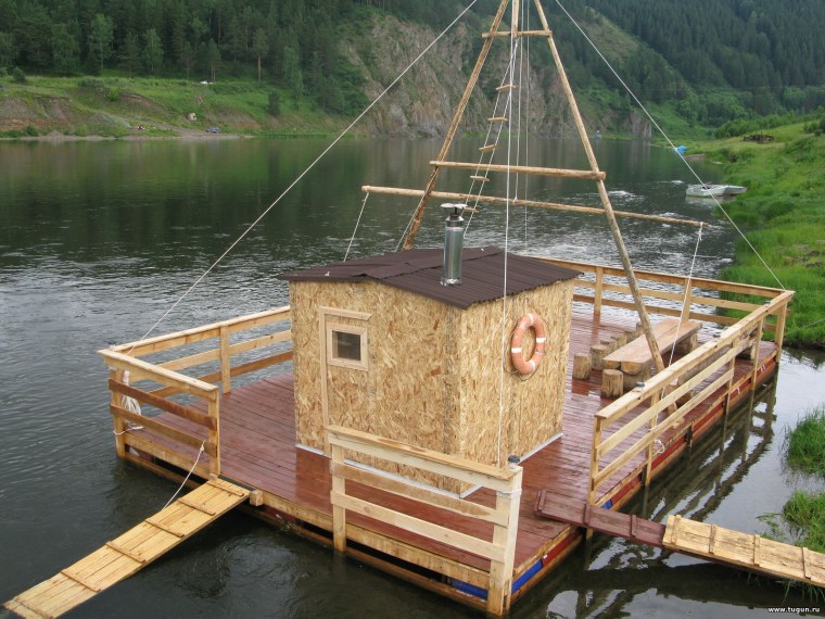 Бухлоход на Волге