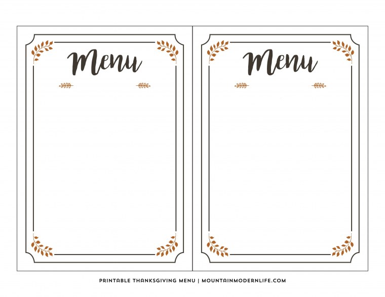 Черный фон для меню ресторана