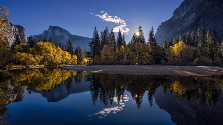 Йосемити национальный парк осенью