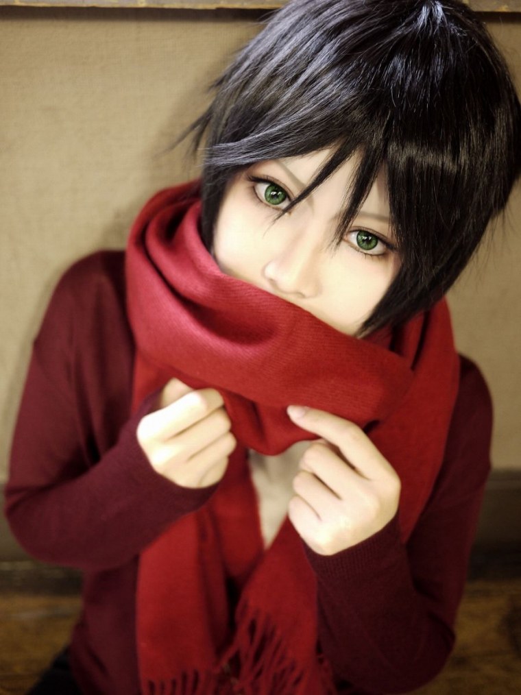 Косплей на Эрена Йегера