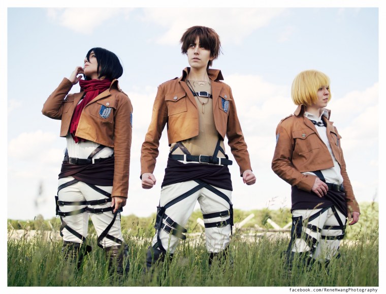 Эрен Йегер косплей