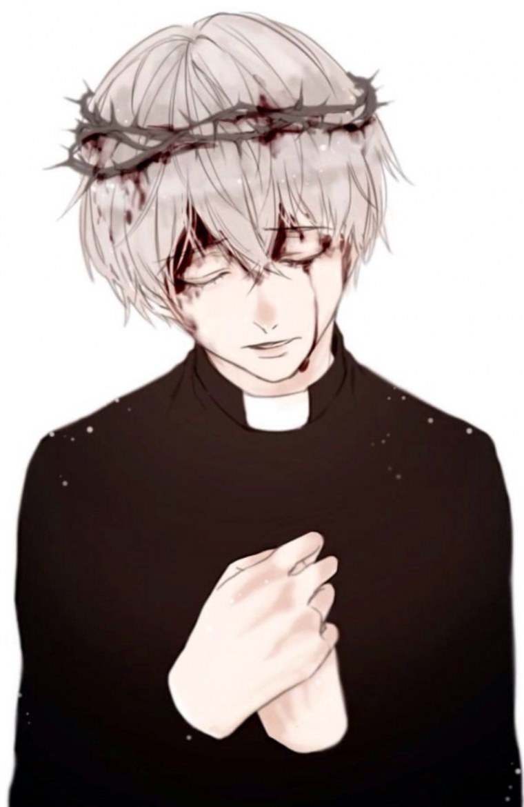 Канеки Кен блондин