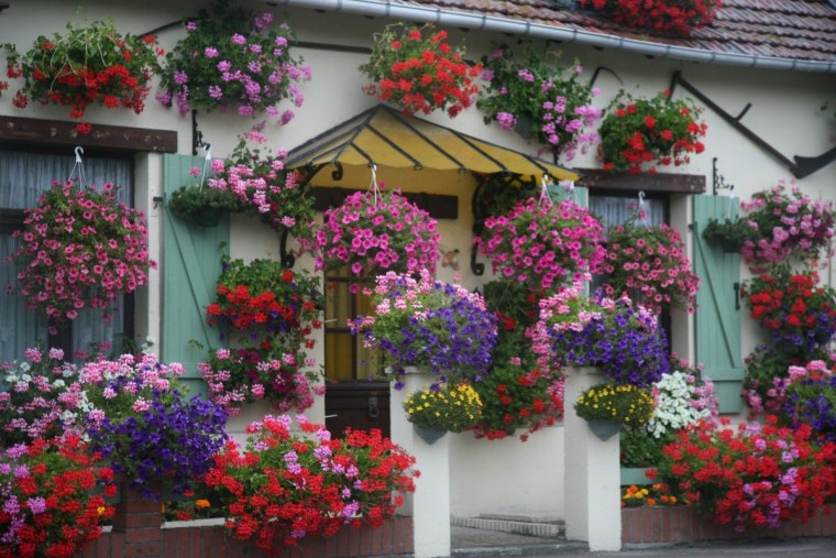 Цветы на балконе