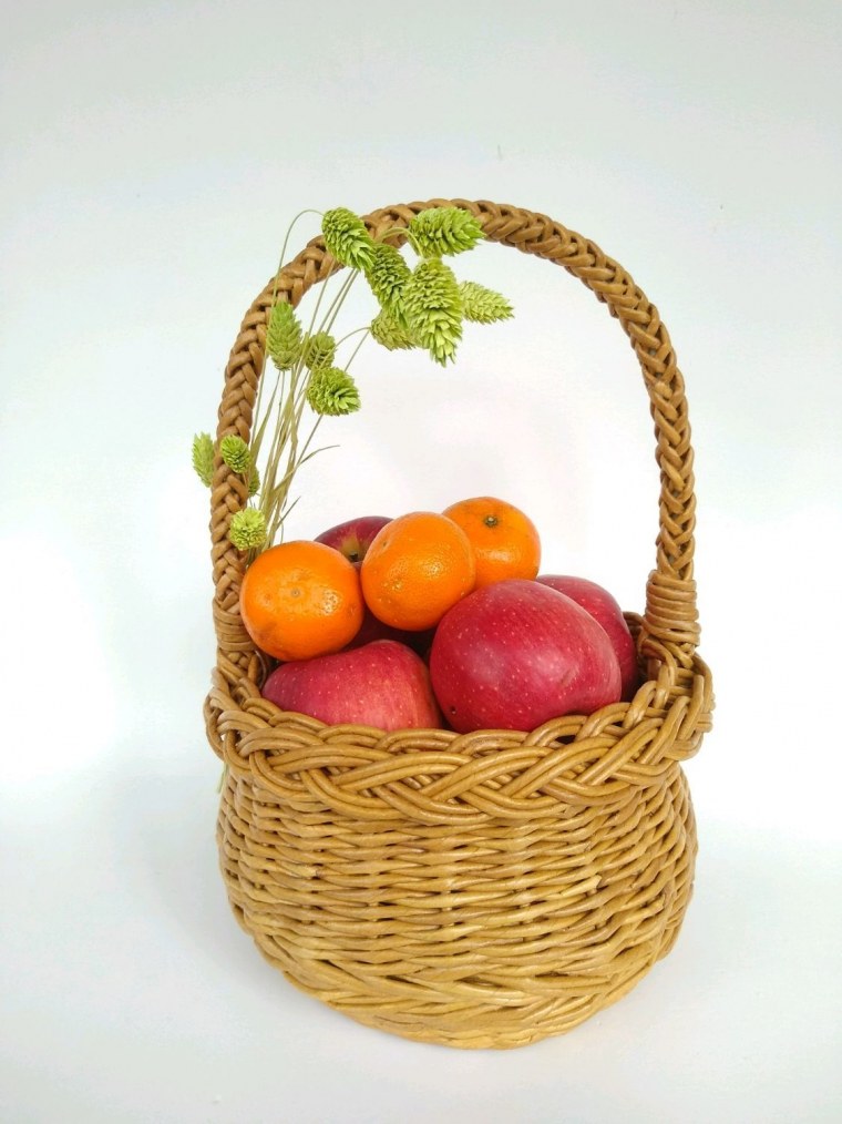 Корзинки из бумажной лозы