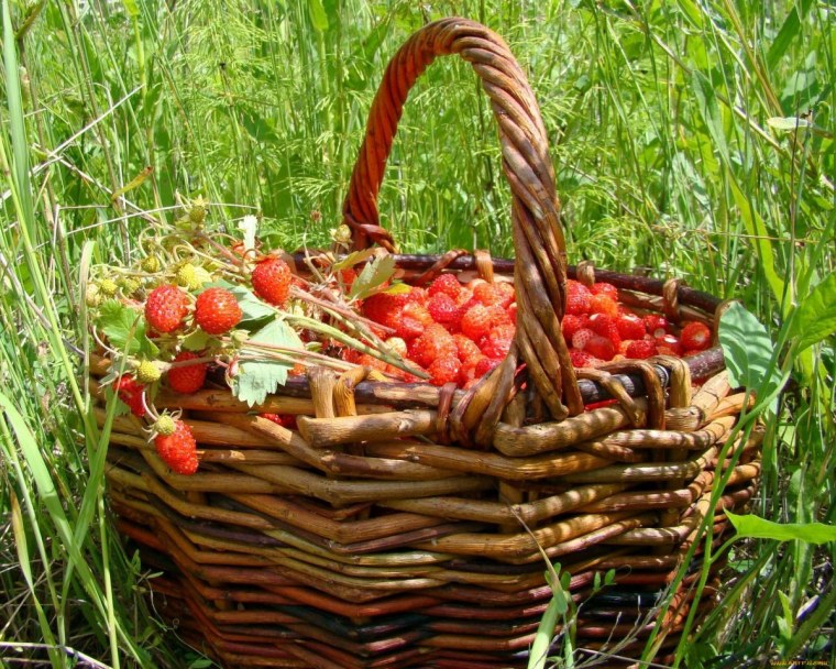 Корзинка плетеная