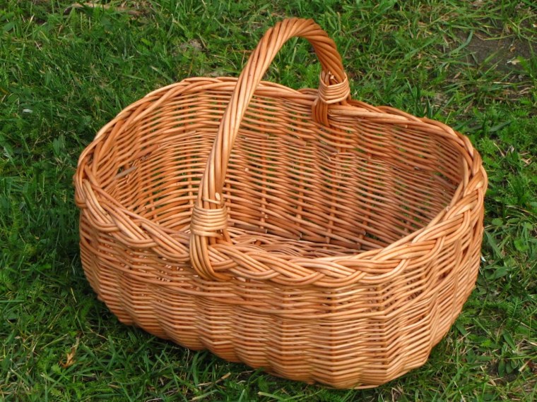 Корзинка плетеная для грибов