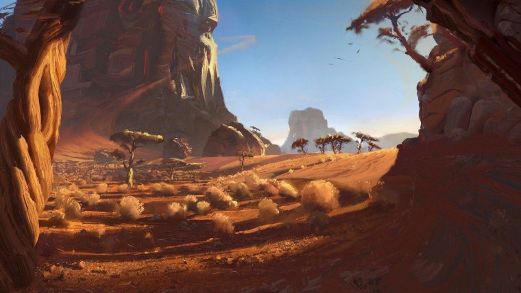 Пустыня Concept Art