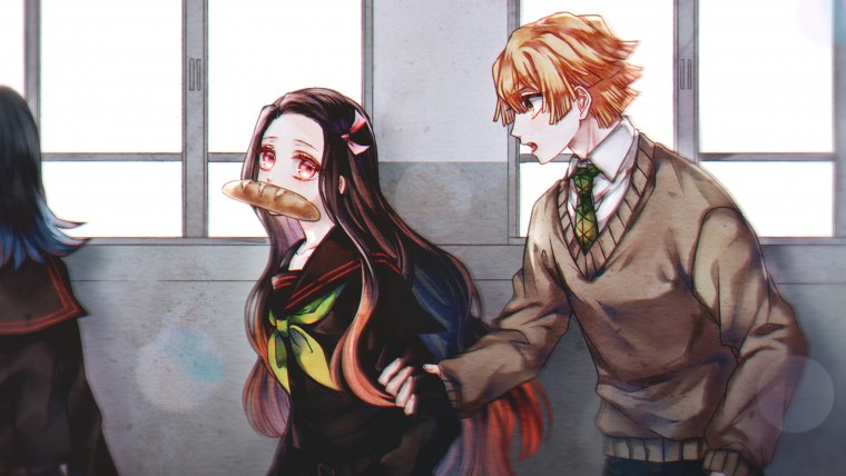 Demon Slayer зеницу x Незуко