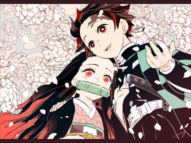 Nezuko and Tanjiro