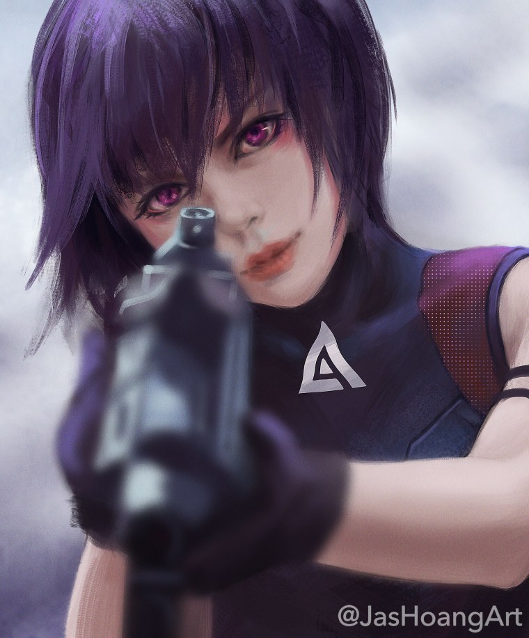 Мотоко Кусанаги аниме