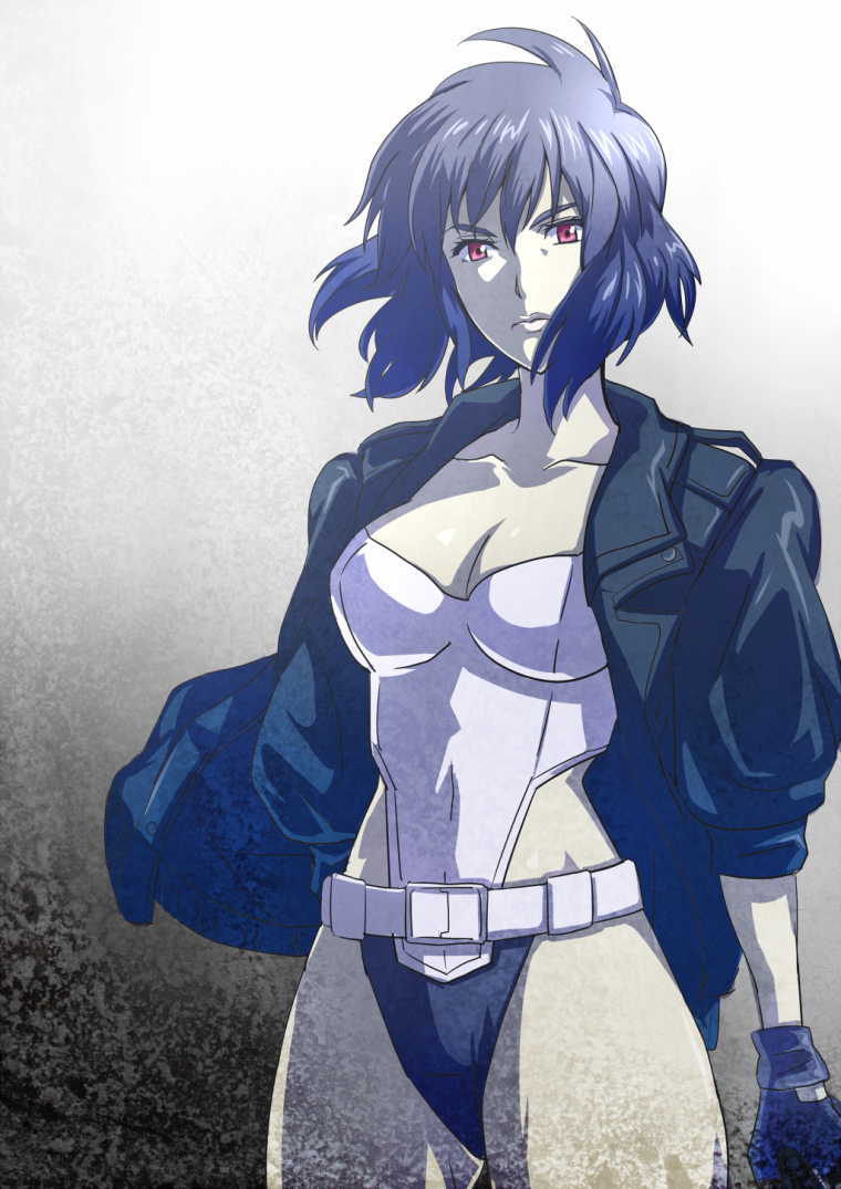 Мотоко Кусанаги киберпанк