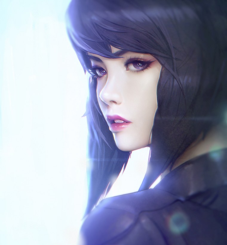 Призрак в доспехах майор Мотоко Кусанаги