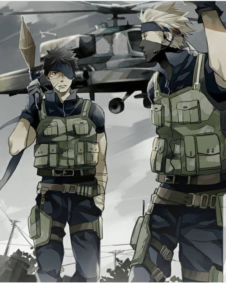 Какаши аниме спецназ