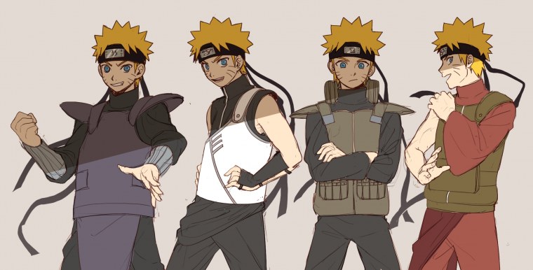 Аниме Наруто Саске и Наруто