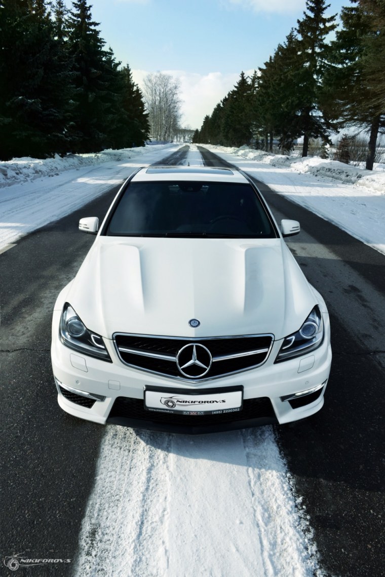 Mercedes c63 AMG Winter