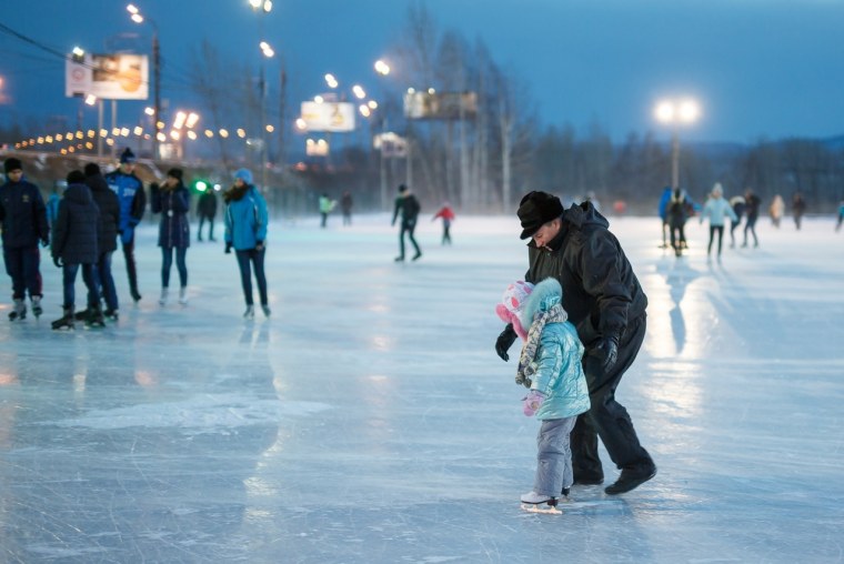 Красноярск катки Татышев