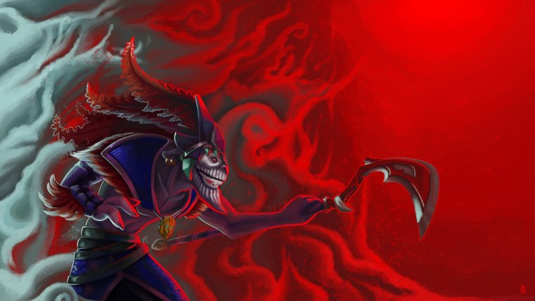 Фантом ассасин с косой