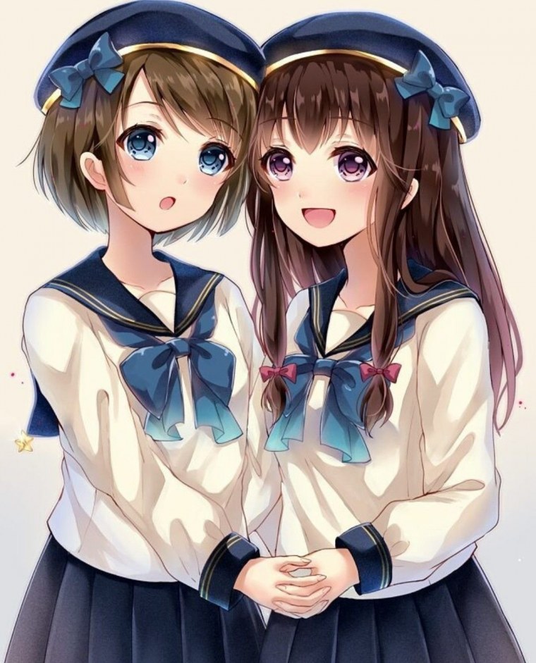 Аниме лучшие подруги