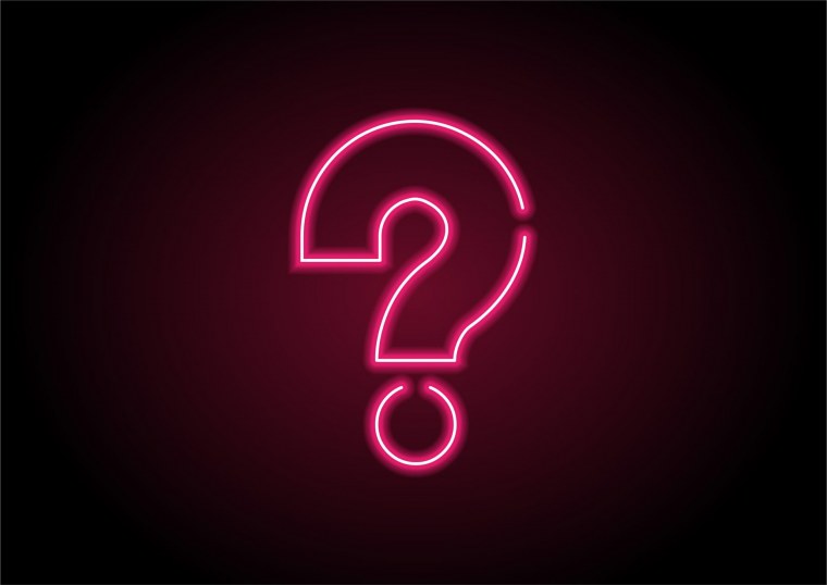 Знак вопроса арт