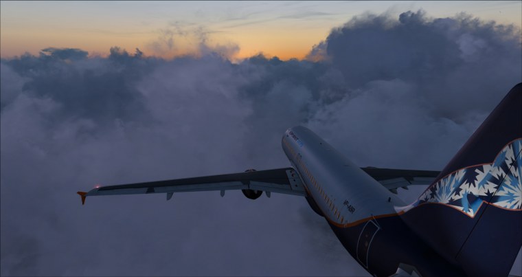 Обои самолет Аэрофлот