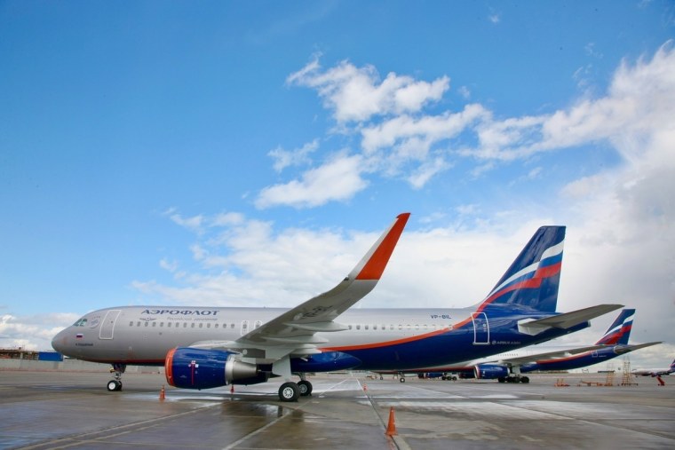 Боинг 777 Аэрофлот в небе