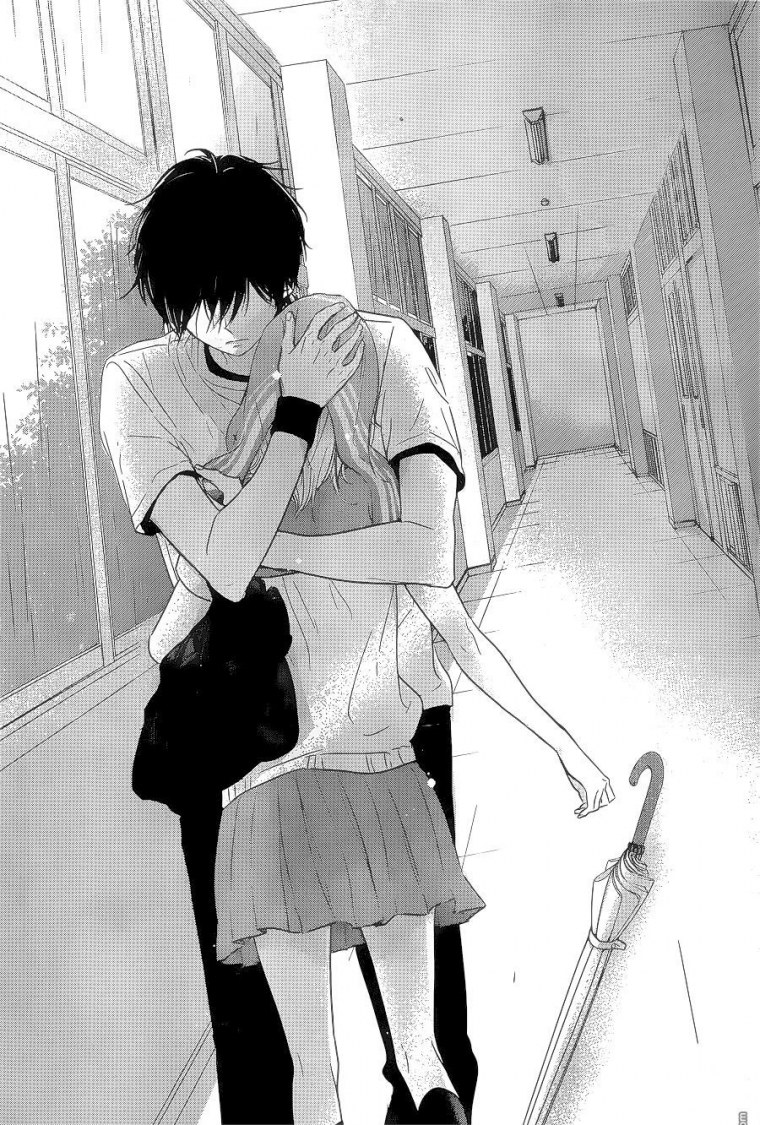 Манга Haru Matsu Bokura поцелуй